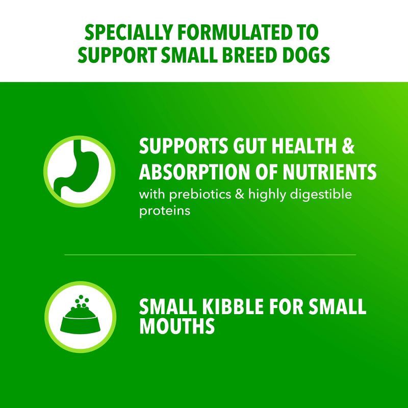 slide 5 of 11, IAMS Proactive Health Chicken and Whole Grains Flavor Small Breed Dry Dog Food - 7lbs, 7 lb