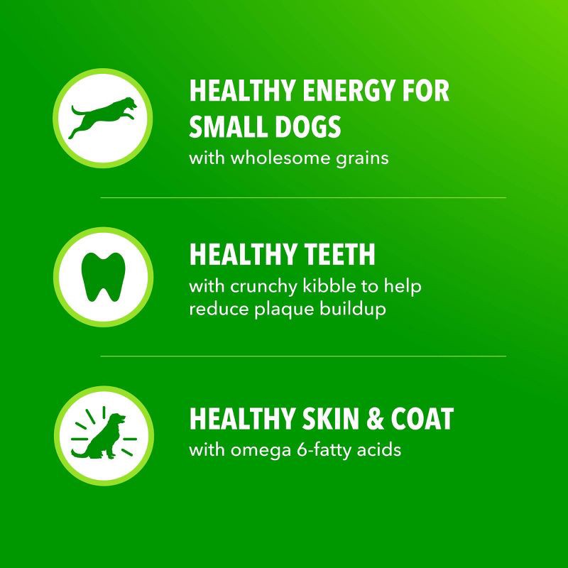 slide 6 of 11, IAMS Proactive Health Chicken and Whole Grains Flavor Small Breed Dry Dog Food - 7lbs, 7 lb