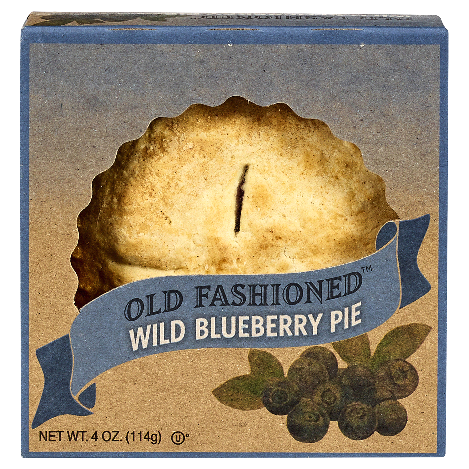slide 1 of 1, TABLE TALK PIE BLUEBERRY 4", 4 oz