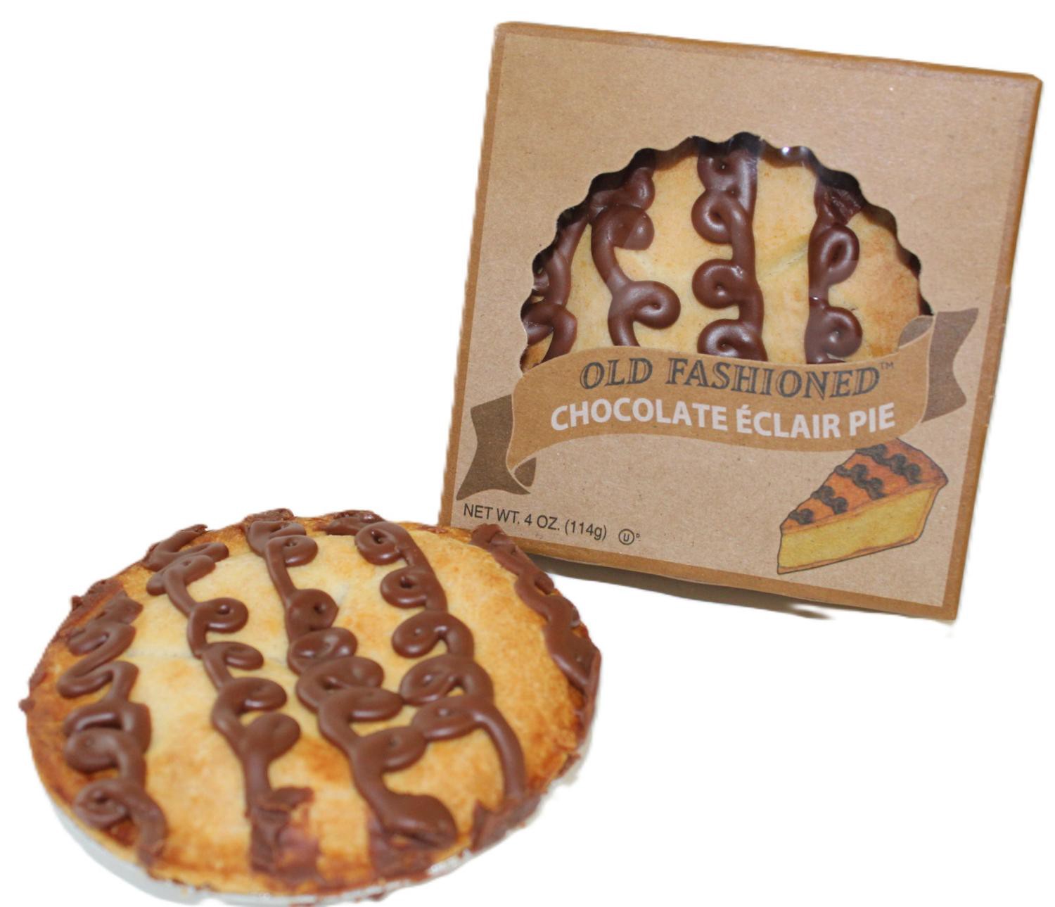 slide 1 of 2, Old Fashioned Chocolate Eclair Pie 4 Oz, 4 oz