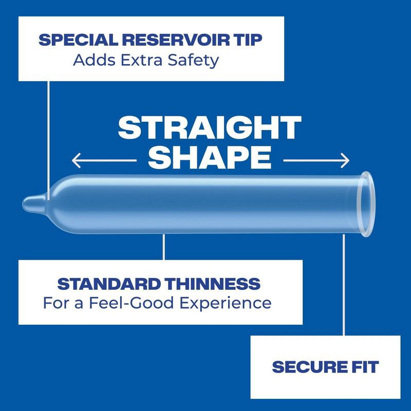 slide 5 of 9, Trojan ENZ Armor Spermicidal Lubricated Latex Condoms - 12ct, 12 ct