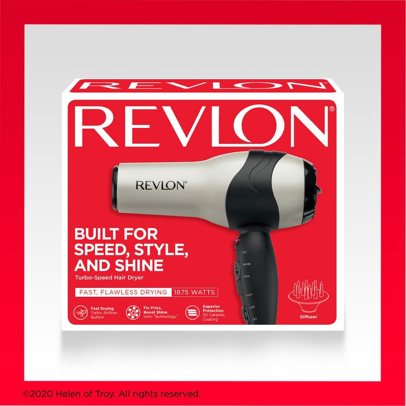 slide 6 of 6, Revlon Perfect Heat Volumizing Turbo Hair Dryer - 1875 Watt, 1 ct