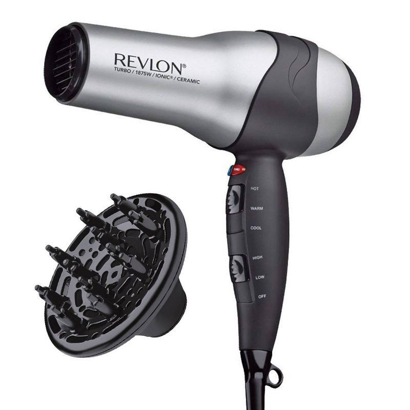 slide 1 of 4, Revlon Perfect Heat Volumizing Turbo Hair Dryer - 1875 Watt, 1 ct