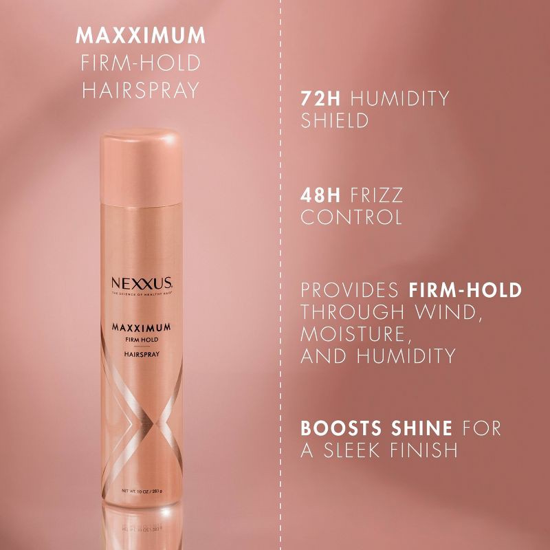 slide 4 of 12, Nexxus Maxximum Hold Control Finishing Mist Spray - 10oz, 10 oz