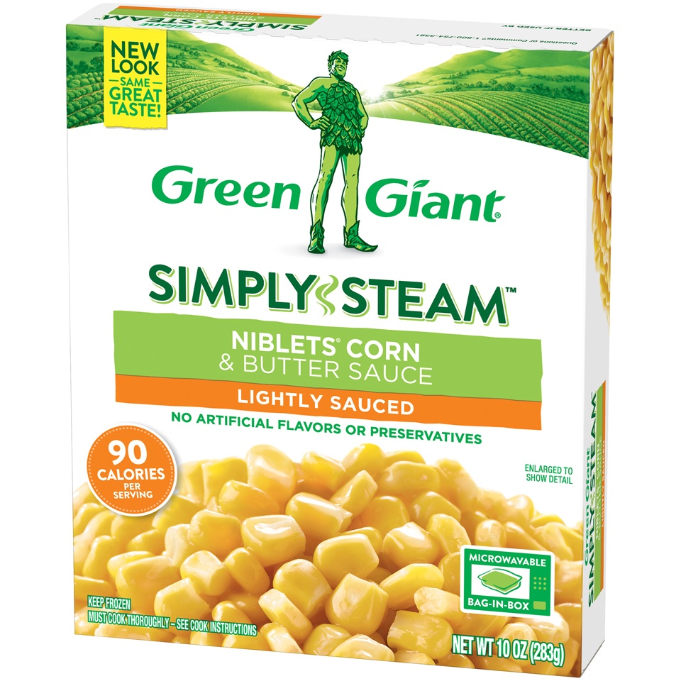 slide 3 of 8, Green Giant Steamers Niblets Corn Butter Sauce, 10 oz