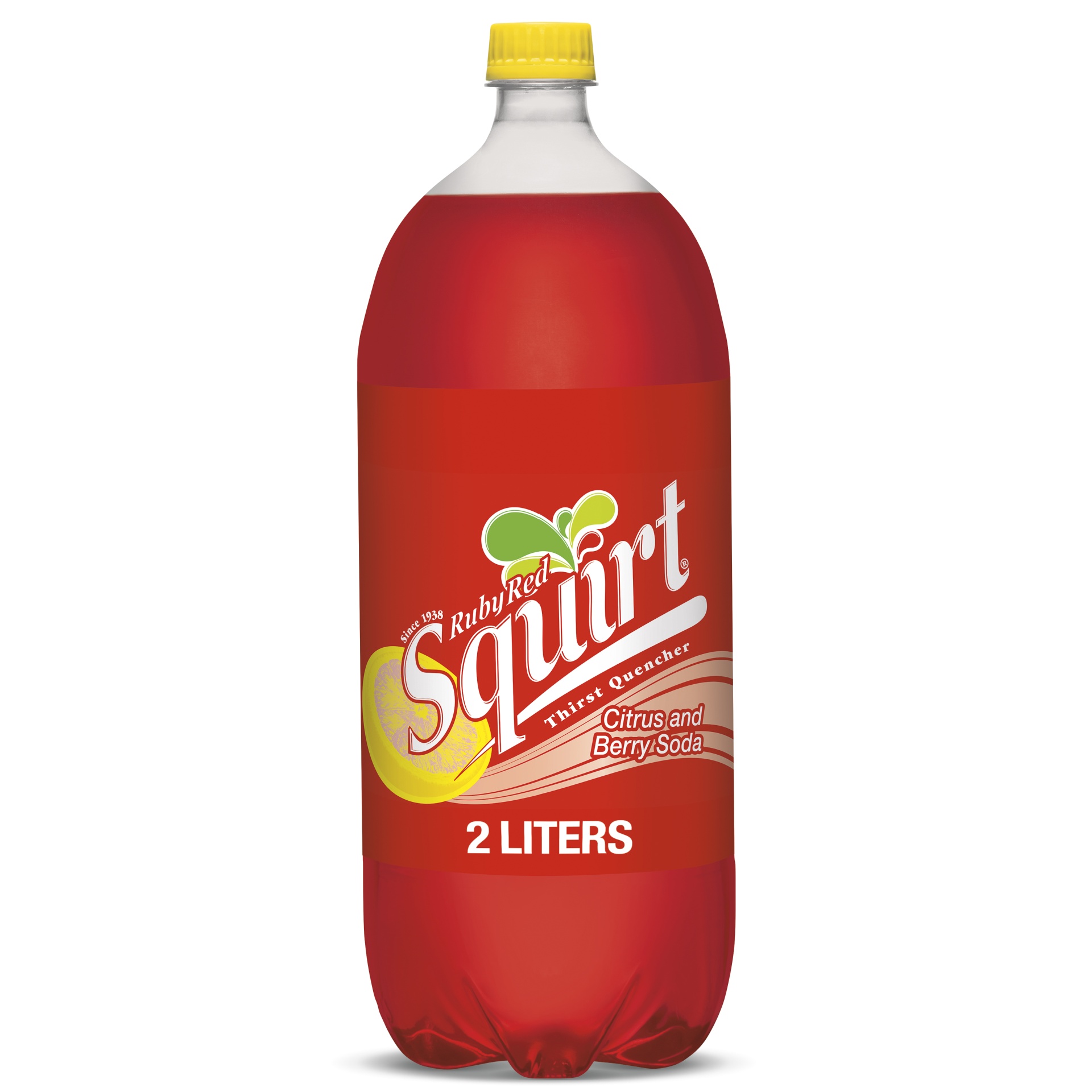 slide 1 of 1, Squirt Ruby Red Soda, 2 liter
