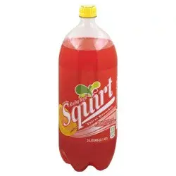 Squirt Ruby Red Grapefruit Soda, 2 L bottle
