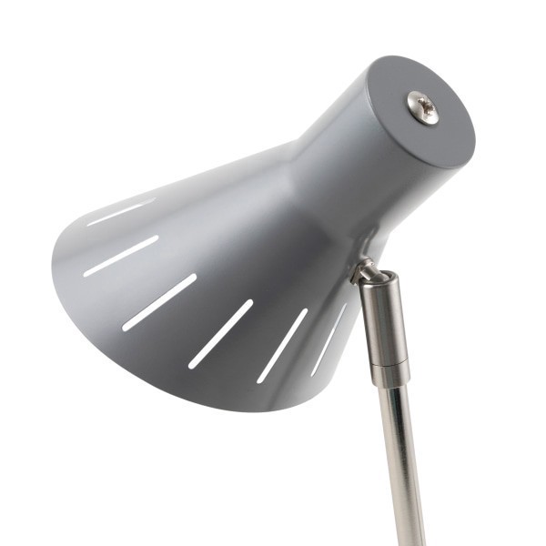 slide 4 of 8, Realspace 48"W Lancott Computer Desk, Dark Brown, 1 ct