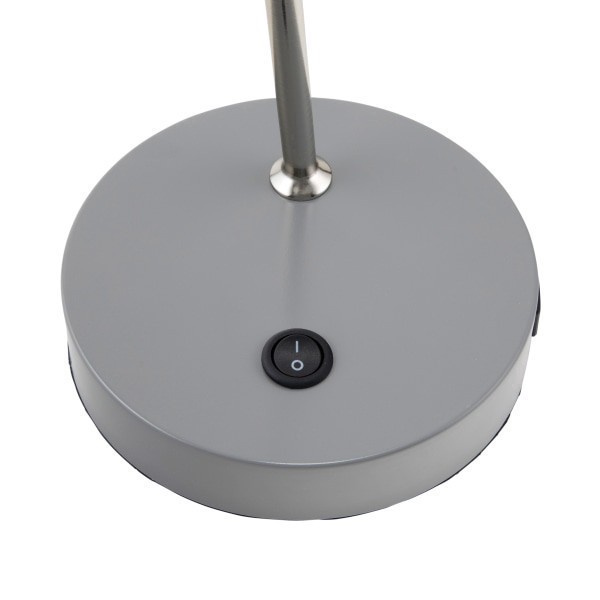 slide 7 of 8, Realspace 48"W Lancott Computer Desk, Dark Brown, 1 ct