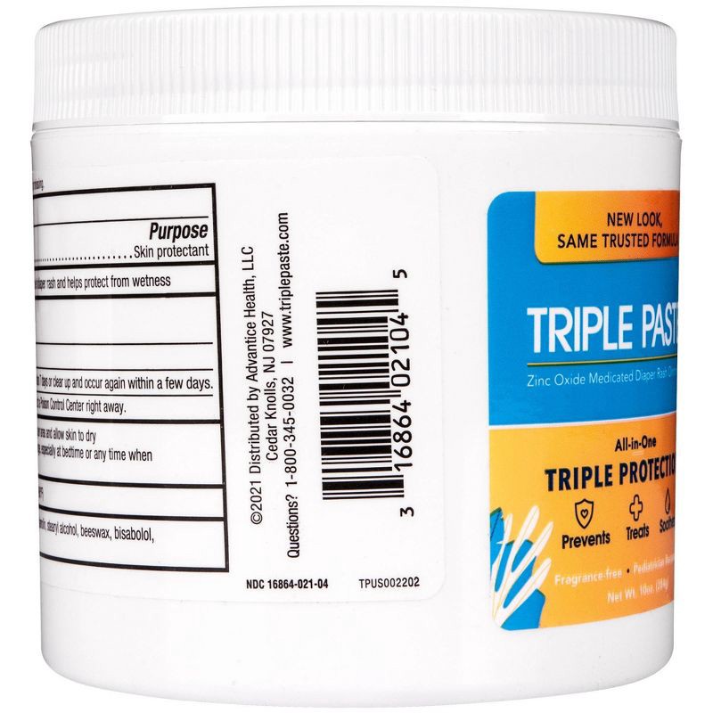 Triple Paste Diaper Rash Ointment - 10.0oz : Target