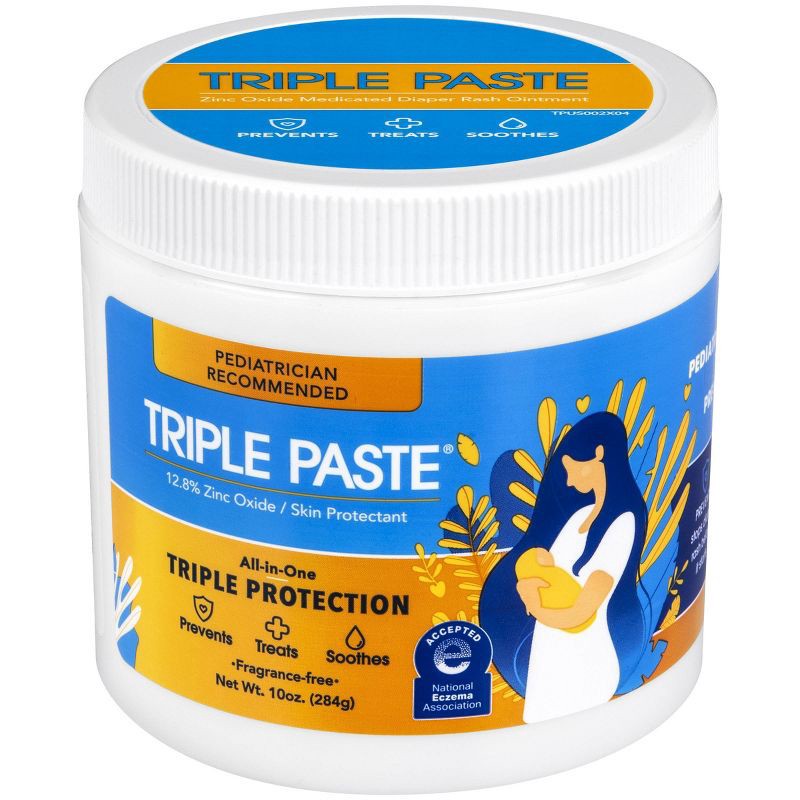 slide 1 of 6, Triple Paste Diaper Rash Ointment - 10.0oz, 10 oz