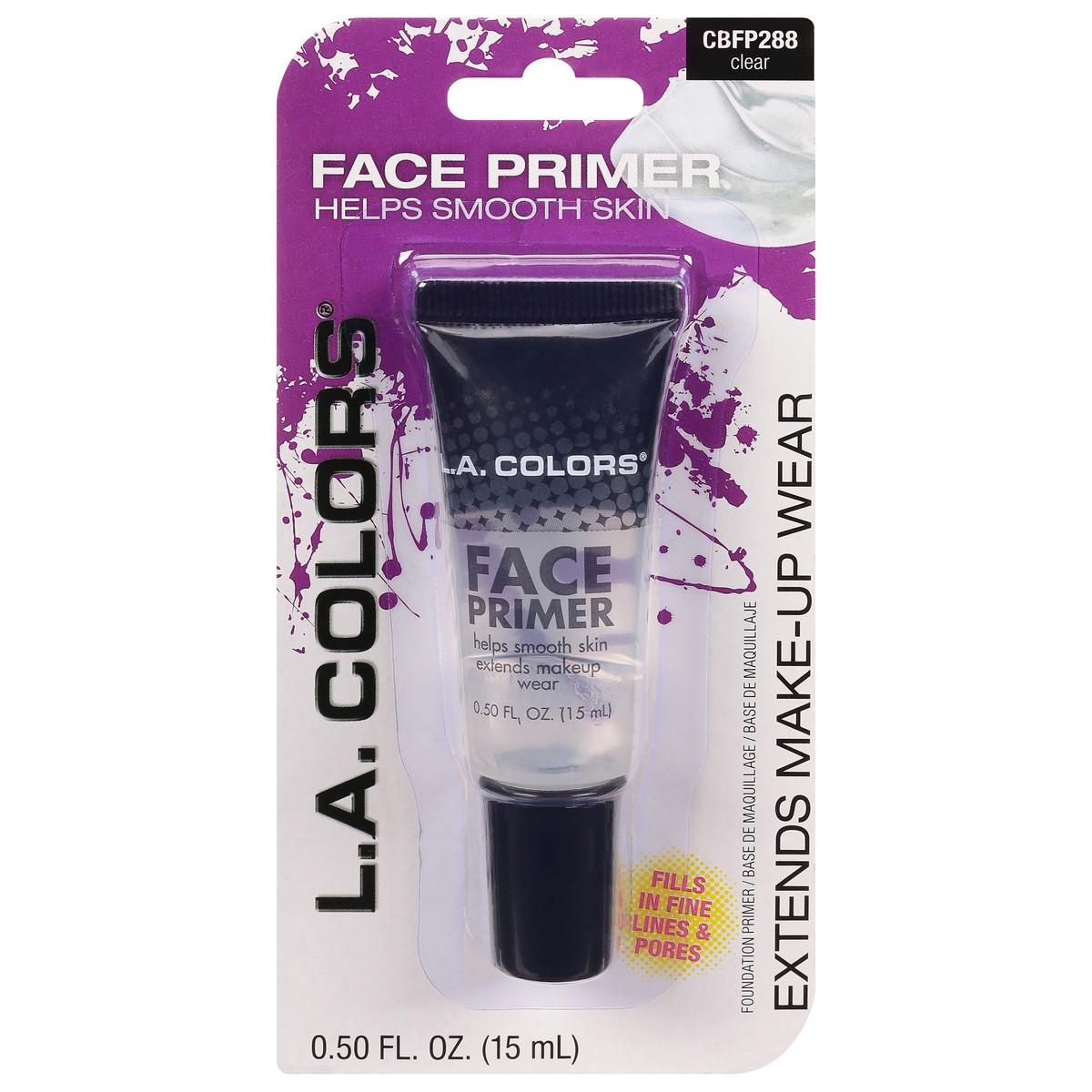 slide 1 of 9, L.A. Colors CBFP288 Clear Face Primer 0.50 fl oz, 1 ct