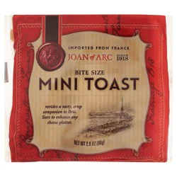 Joan of Arc Bite Size Mini Toast 2.8 oz