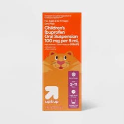 Children's Ibuprofen (NSAID) Oral Suspension Pain Reliever & Fever Reducer Liquid - Berry - 4 fl oz - up&up™