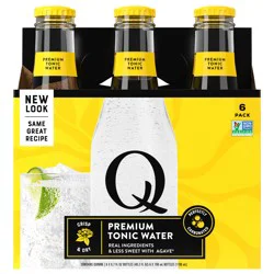 Q Drinks Drinks Premium Tonic Water 6 pk
