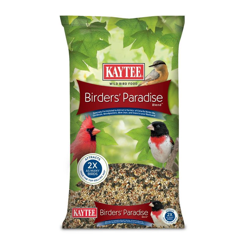 slide 1 of 11, Kaytee Birder's Paradise Blend Bird Food - 8lbs, 8 lb