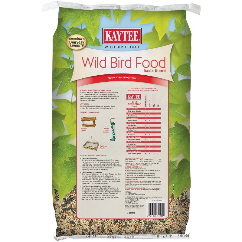slide 2 of 4, Kaytee Wild Bird Food - 20lbs, 20 lb