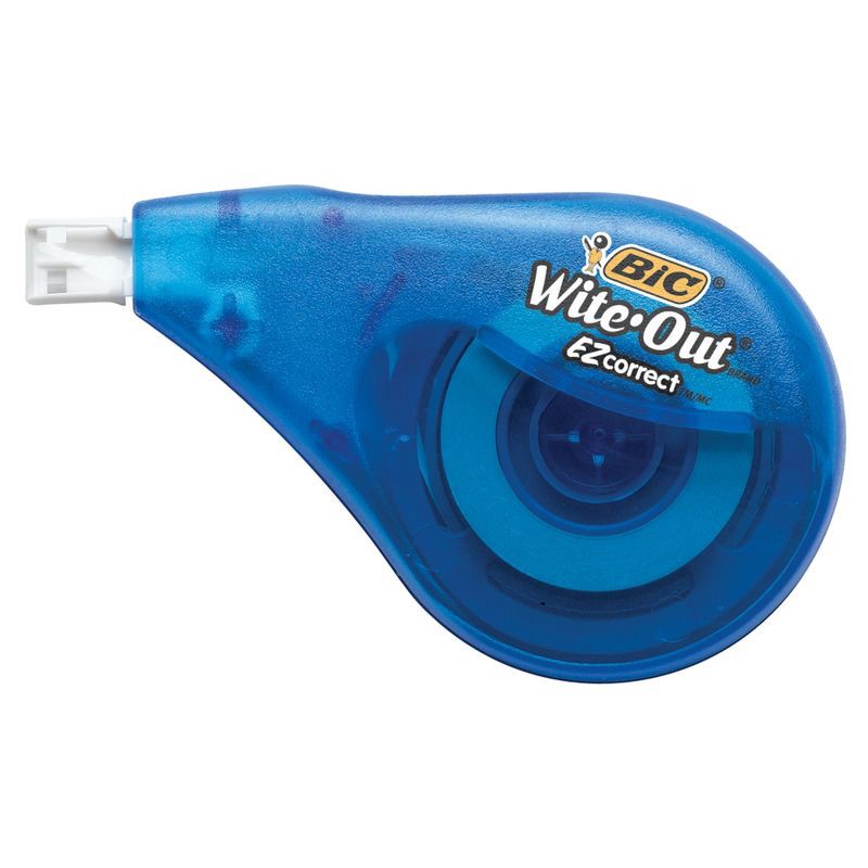 BiC Wite-Out Correction Tape 2ct Orange/Blue 2 ct