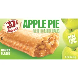 JJ's Bakery Lightly Glazed Apple Pie 4 oz