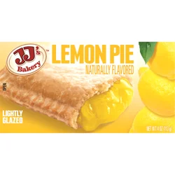 JJ's Bakery Lightly Glazed Lemon Pie 4 oz