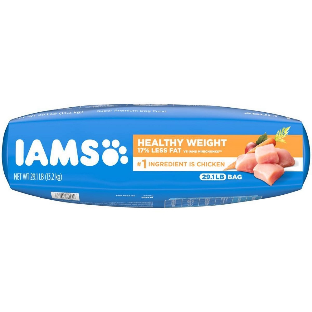 slide 3 of 6, IAMS Healthy Weight with Real Chicken Adult Premium Dry Dog Food - 29.1lbs, 29.1 lb
