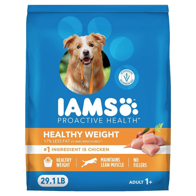 slide 1 of 11, IAMS Proactive Health Weight Control Grain with Chicken Flavor Dry Dog Food - 29.1lbs, 29.1 lb