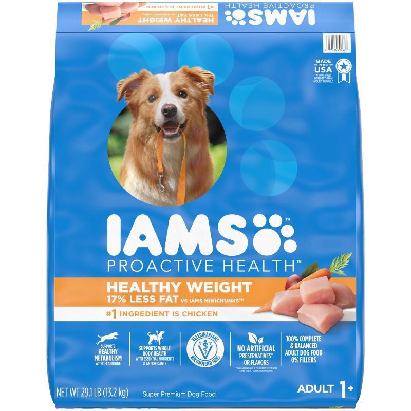 slide 1 of 11, IAMS Proactive Health Weight Control Chicken Flavor Adult Dry Dog Food - 29.1lbs, 29.1 lb