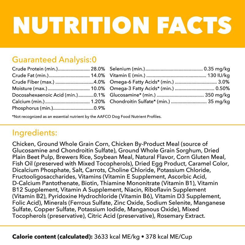 slide 9 of 11, IAMS Proactive Health Chicken and Grain Flavor Large Breed Puppy Dry Dog Food - 30.6lbs, 30.6 lb