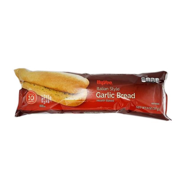 slide 1 of 1, Hy-Vee Italian Style Garlic Bread, 8 oz