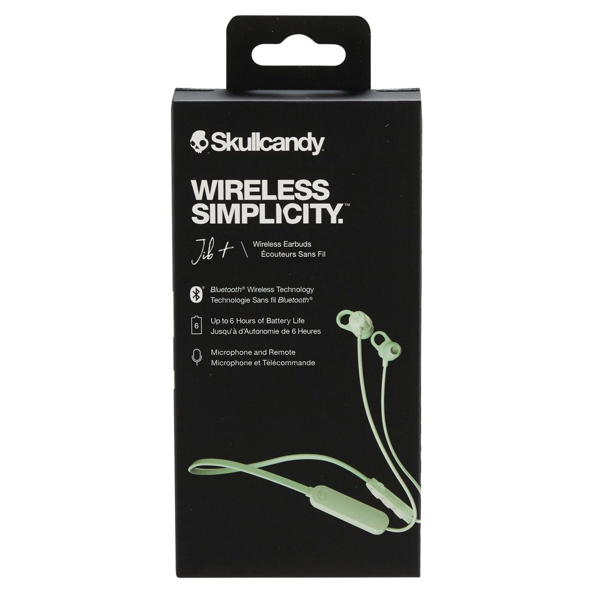 slide 1 of 1, Skullcandy Jib+ Wireless Earbuds, Pure Mint, 1 ct