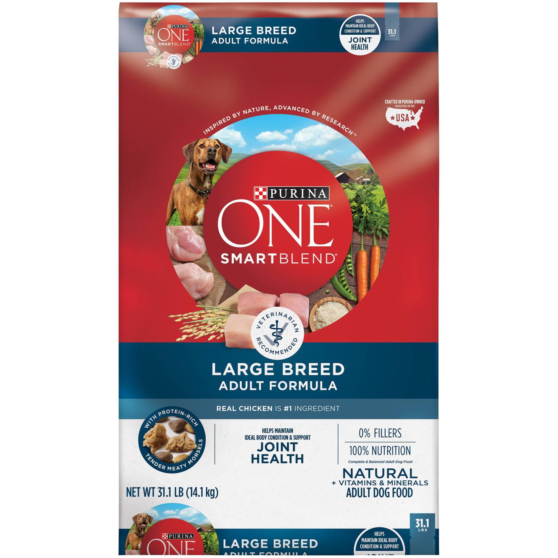 Purina ONE SmartBlend Large Breed Adult Dry Dog Food | Shipt