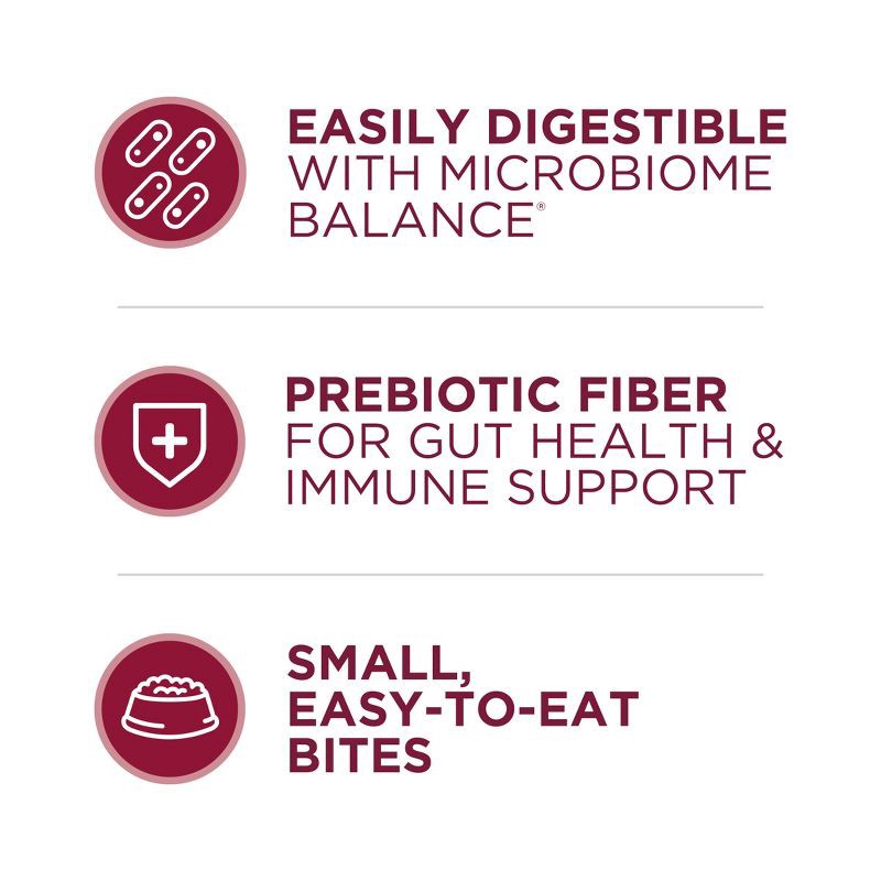 slide 5 of 9, Purina ONE SmartBlend Small Bites Beef & Rice Formula Adult Dry Dog Food - 8lbs, 8 lb