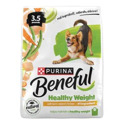 Purina Beneful Healthy Weight Real Chicken Flavor Dry Dog Food - 3.5lbs