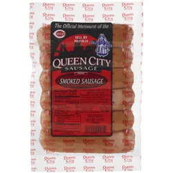 Queen City Sausage Smoked Sausage, 14 oz