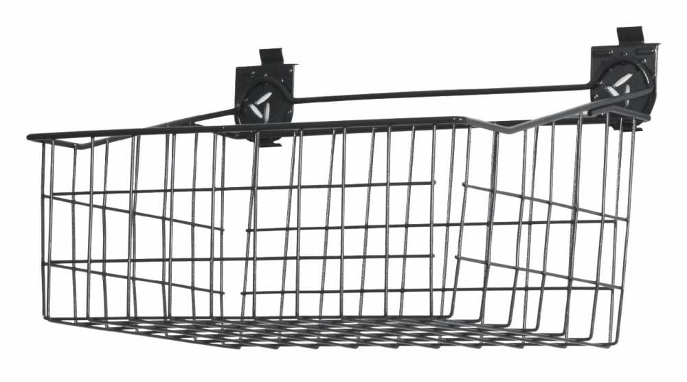 slide 3 of 6, Gladiator 18-in Wire Basket for GearTrack/GearWall 18.27-in Granite Steel Multipurpose Basket, 1 ct