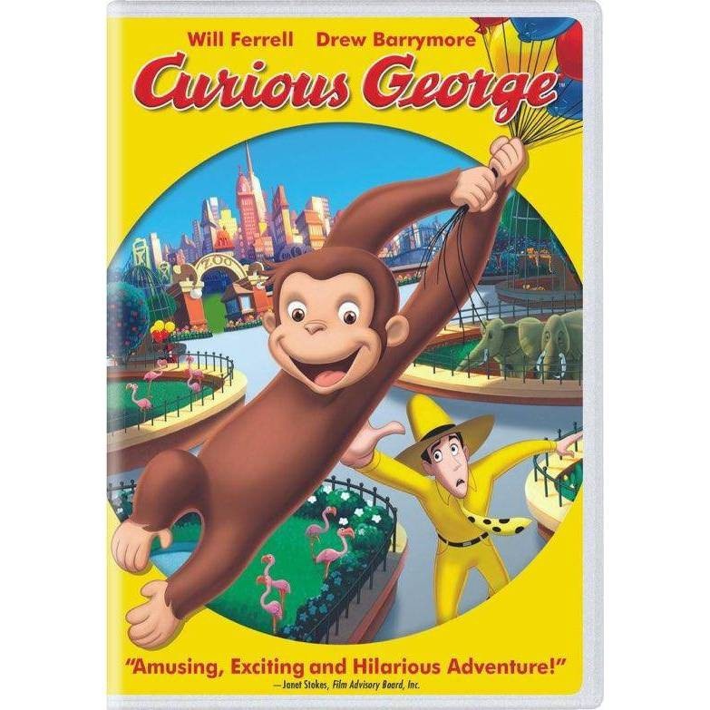 slide 1 of 1, Curious George (DVD), 1 ct