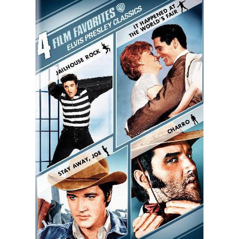 slide 1 of 1, Warner Bros. Elvis Presley Classics: 4 Film Favorites (DVD), 1 ct