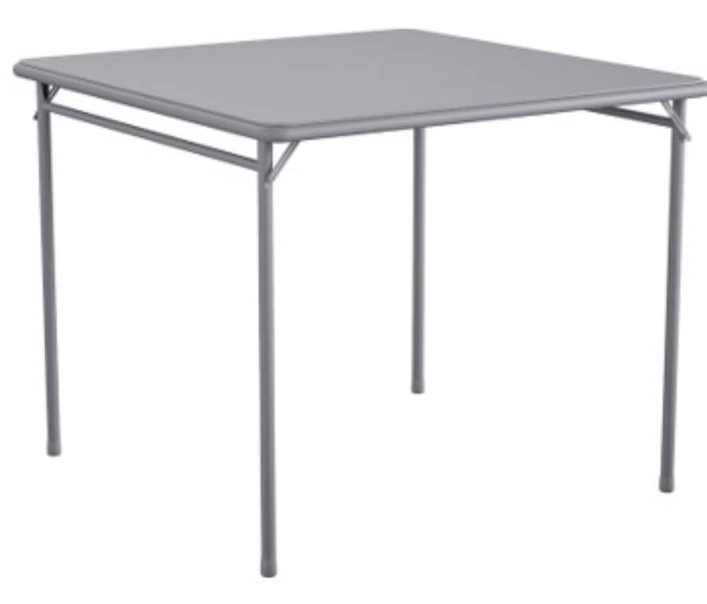slide 1 of 1, Dorel Square Folding Table, 34 in