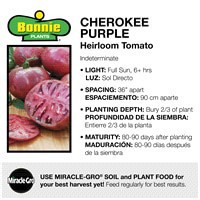 slide 5 of 9, Bonnie Plants  Tomato Cherokee Purple, 19.3 oz