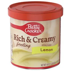 Betty Crocker Rich & Creamy Frosting Lemon - 16 Oz