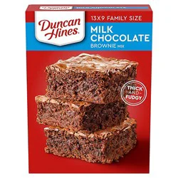 Duncan Hines Milk Chocolate Brownie Mix - 18 Oz