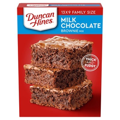 slide 1 of 4, Duncan Hines Milk Chocolate Brownie Mix - 18 Oz, 18 oz