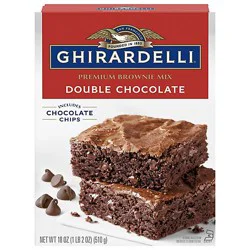 Ghirardelli Double Chocolate Premium Brownie Mix - 18 Oz