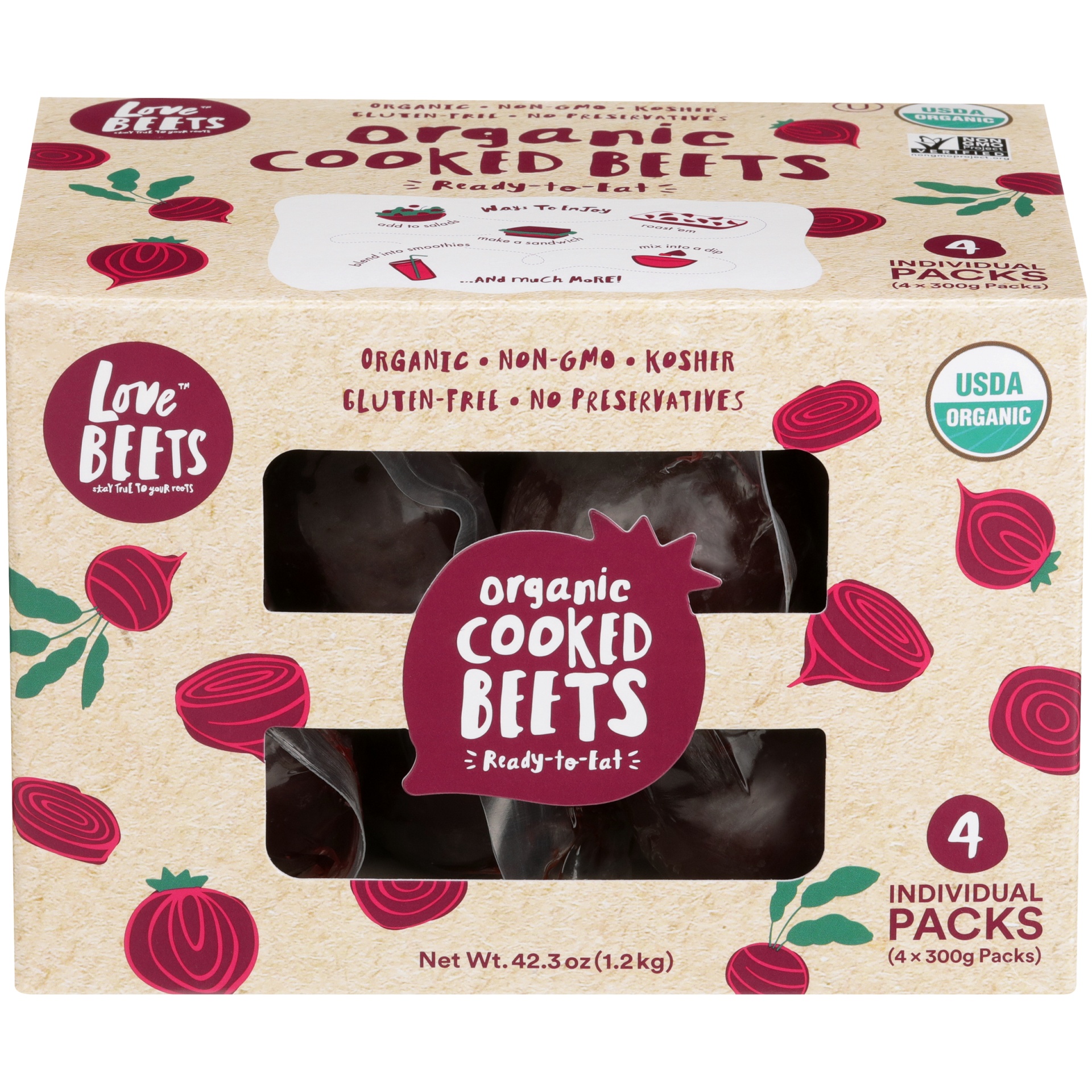 Love Beets Organic Cooked Beets 42.3 oz Shipt