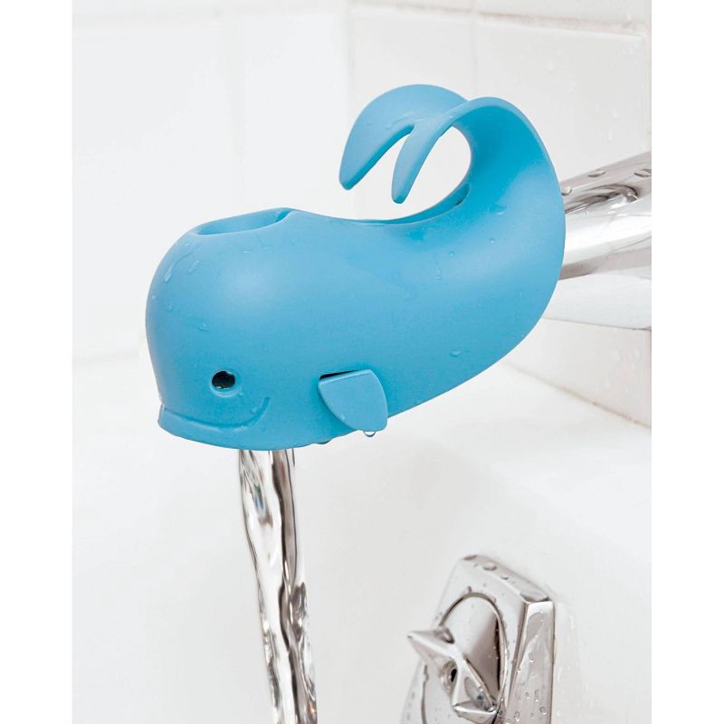 slide 6 of 9, Skip Hop Moby Safety Bath Spout Cover - Blue, 1 ct