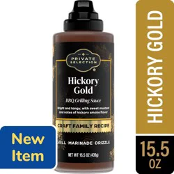 Private Selection Hickory Gold BBQ Grilling Sauce, 15.5 oz