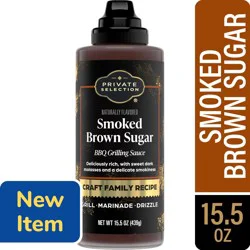 Private Selection Smoked Brown Sugar BBQ Grilling Sauce, 15.5 oz