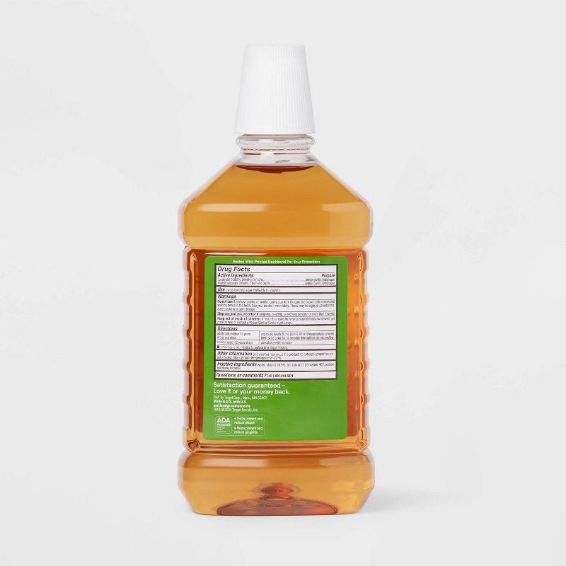 slide 4 of 4, Antiseptic Mouthwash - Original Flavor - 50.7 fl oz - up&up™, 50.7 fl oz