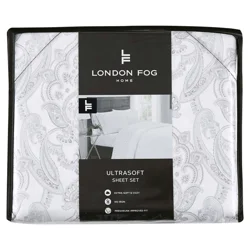 London Fog Sussex Paisley Full Sheet Set