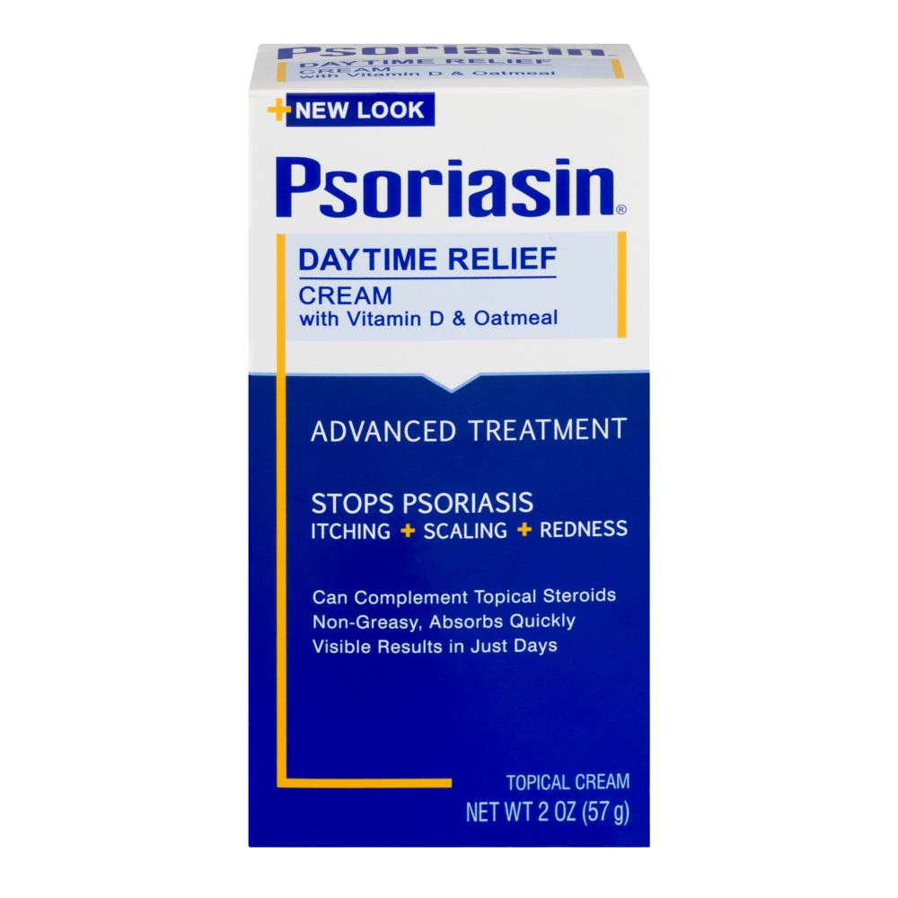 slide 1 of 1, Psoriasin Day Time Relief Anti-Psoriasis Cream, 2 oz